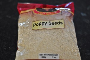 Poppy seeds