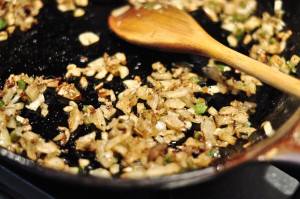 Sauteing Onions