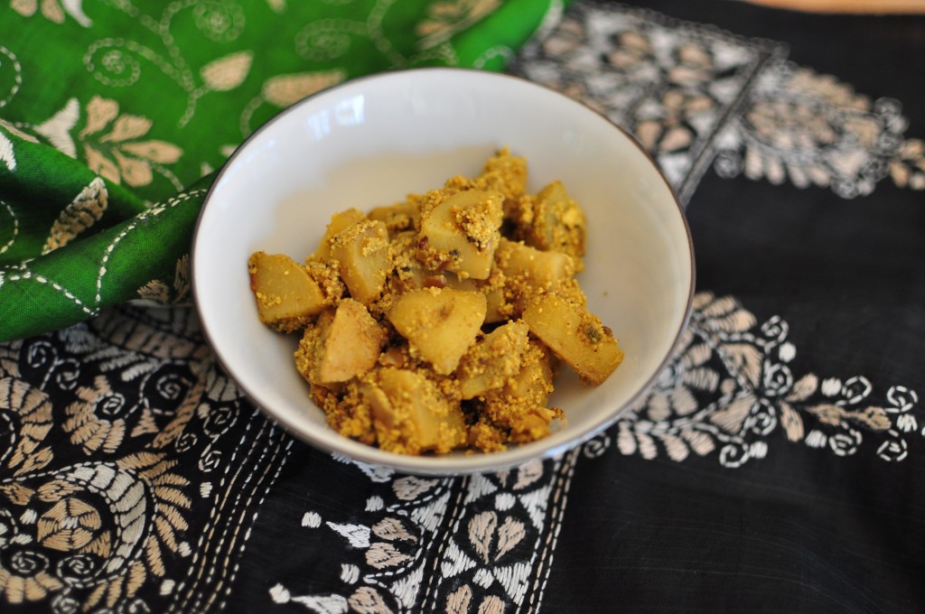 Potatoes with Poppy seeds