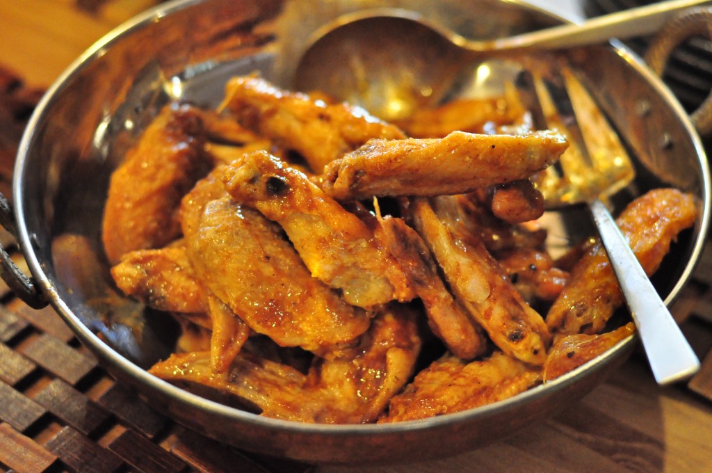 Tamarind glazed chicken wings