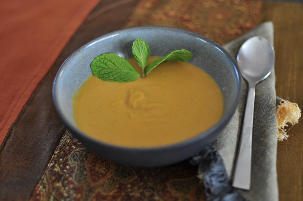 Curried Sweet Potato Bisque